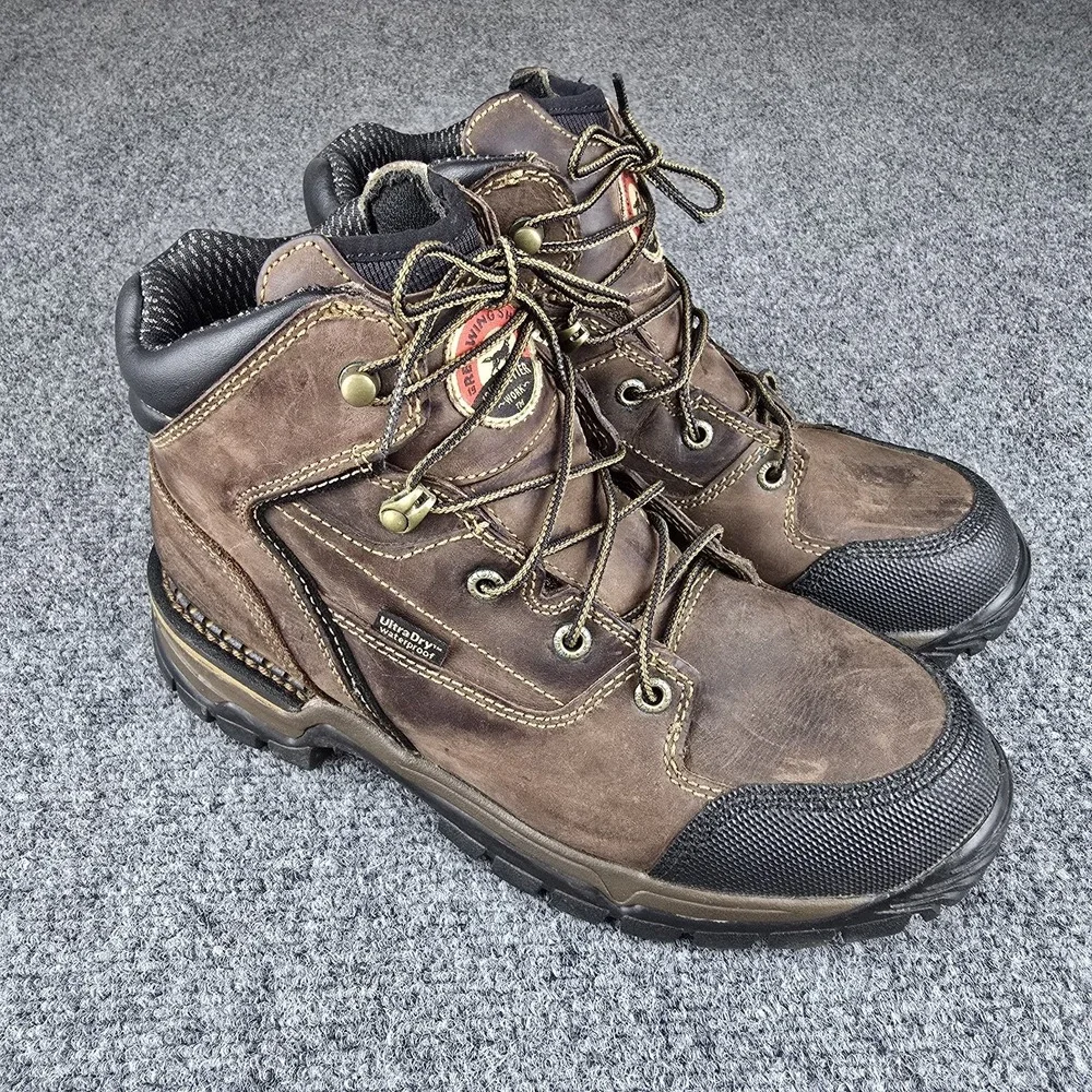 Red Wing Irish Setter Women's 9 Work Boots ASTM‎ F2892-11 EH Vibram Waterproof
